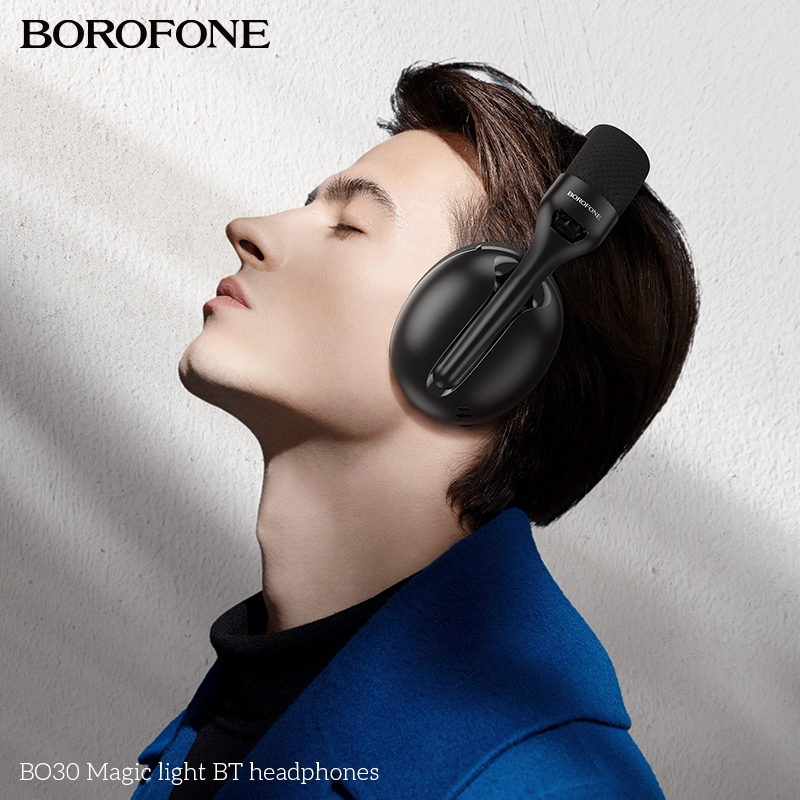 BOROFONE BO30 Magic light wireless headphones NZ 7